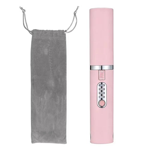 2-IN-1 Electric USB Hair Straightener Curler Fashion Colored Diamond Design Wireless Travel Hair Straightening Styler Brush