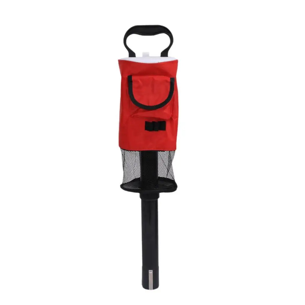 Golf Ball Retriever Bag Portable Golf Ball Shag Bag Ball Picker Easy to Pick up the Ball Hold up to 60 Balls Golf Accessories