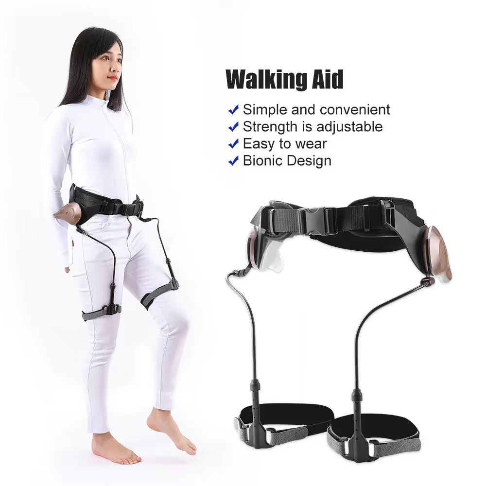 Walking Aid Power Walking Rehabilitation Walker Assisted Walking Exercise Assisting Leg Lifting and Climbing Assist 50% Mobility