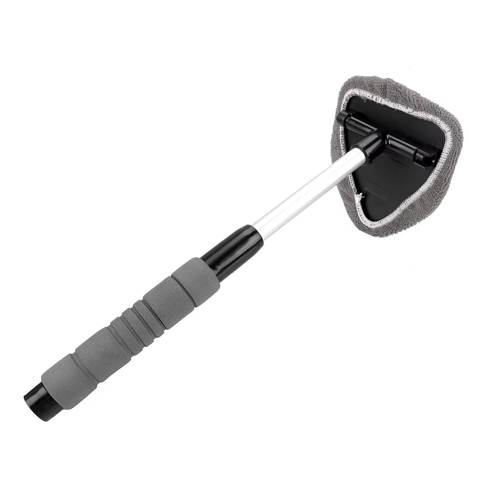 Telescopic Window Mist Eliminator Microfiber Windshield Scraper Cleaner Brush for Car Windscreen Rain Snow Fog Removal