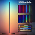 RGB Dream Color Floor Lamp with Music Sync Modern 16 Million Color Changing Standing Mood Light for Bedroom Living Room