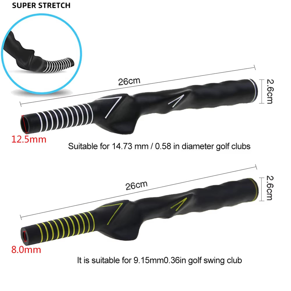 1Pcs Golf Club Grip Swing Grip Trainer Teaching Practice Aid Training Grip Golf Hand Position Training Tool for Man Woman Kids