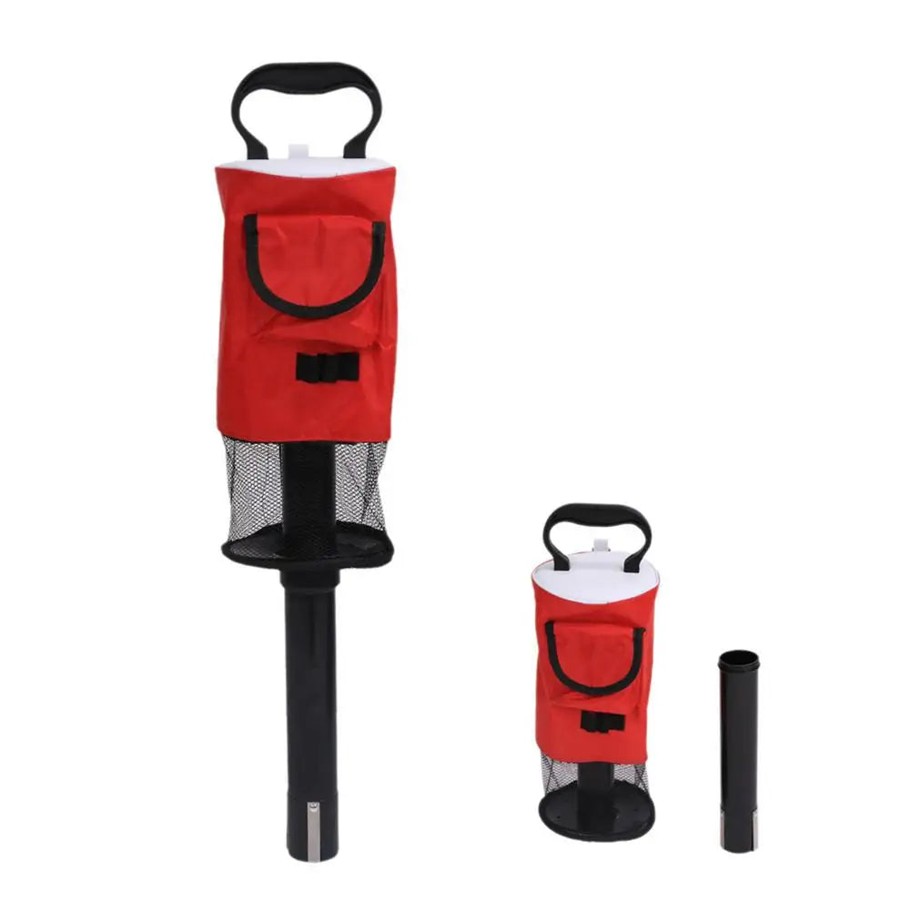 Golf Ball Retriever Bag Portable Golf Ball Shag Bag Ball Picker Easy to Pick up the Ball Hold up to 60 Balls Golf Accessories