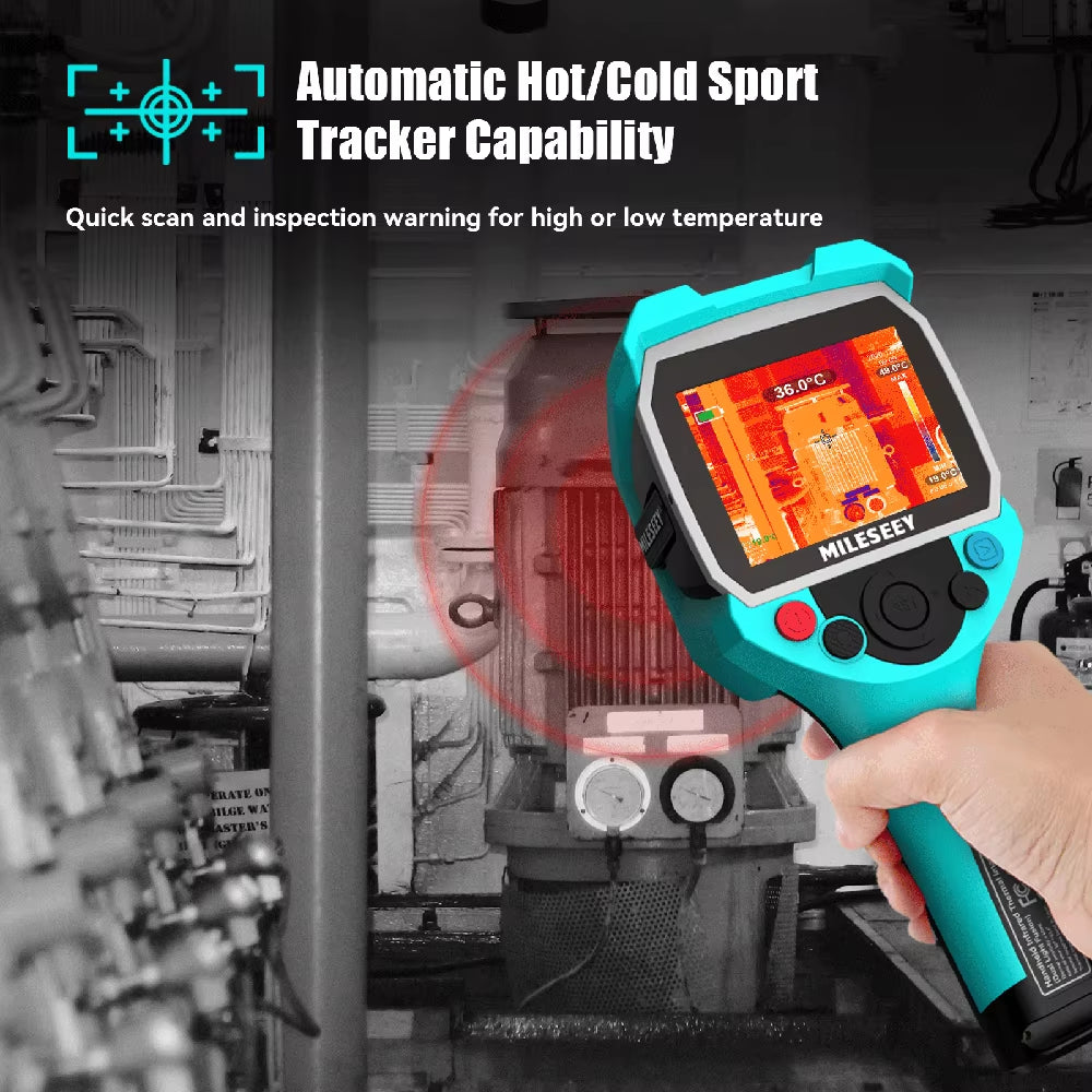 TR256 256*192 Infrared Thermal Camera Imager -20℃-500 ℃ Six Color Palettes Auto Focus Temperature High Precision