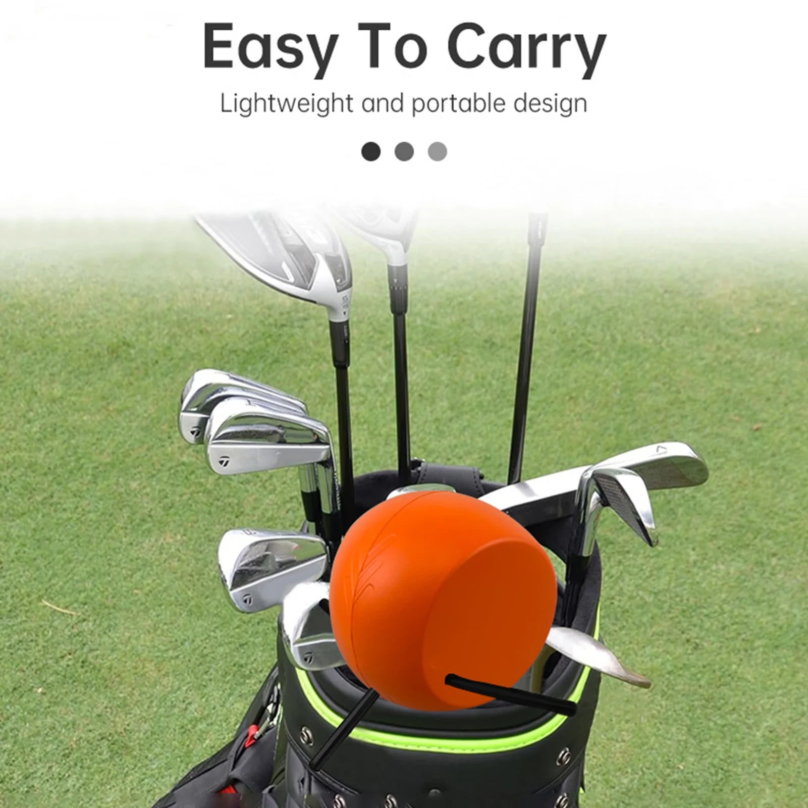 Golf Swing Chicken Wings Corrector Swing Arm Postures Corrector Golf Swing Trainer Connecting Ball for Golf Chipping Accessories