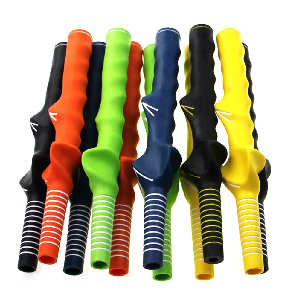1Pcs Golf Club Grip Swing Grip Trainer Teaching Practice Aid Training Grip Golf Hand Position Training Tool for Man Woman Kids