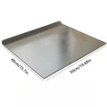 Stainless Steel Cutting Board, Multi Use for Dough Kneading, Chopping, Fruit Cutting, Antibacterial Kitchen Surface, Easy Clean
