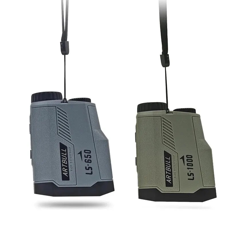 1000M Laser Rangefinder Hunting Outdoor 650M Golf Rangefinder Telescope with Flag-Lock Slope Adjusted Distance Meter
