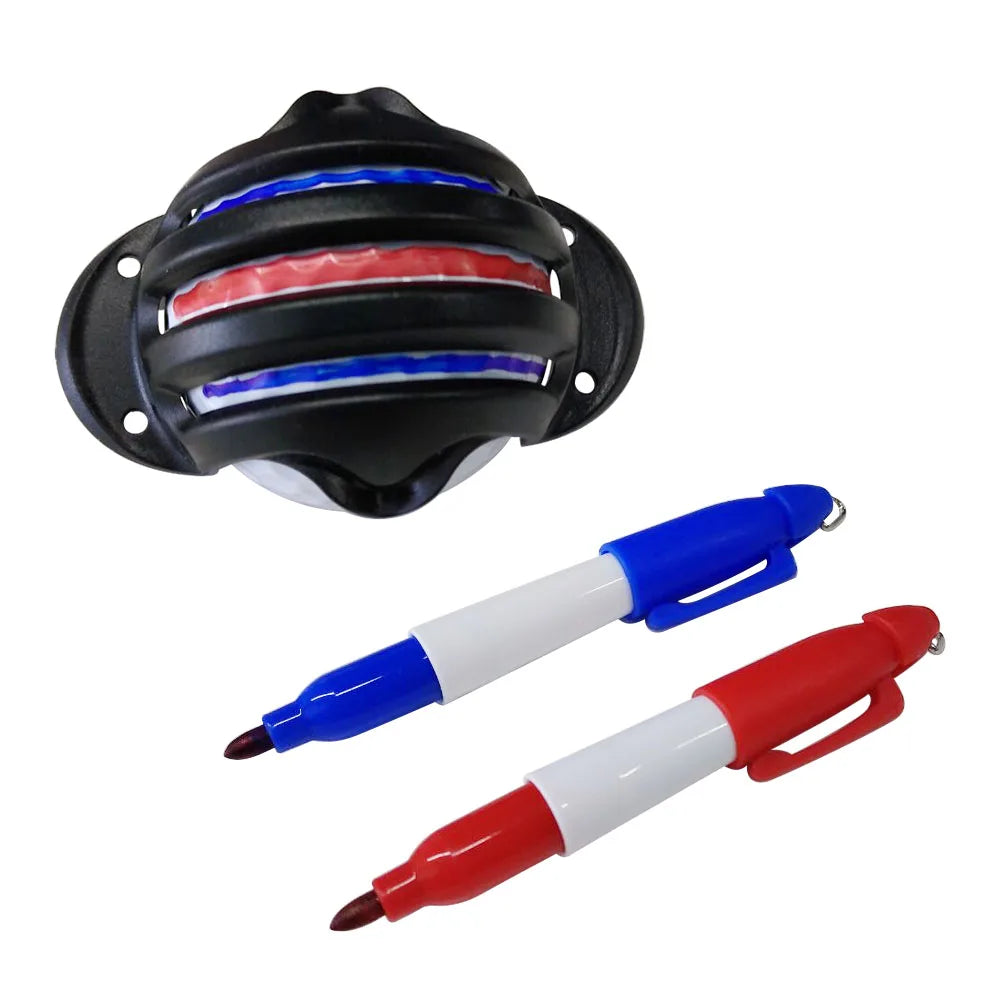 Golf Ball Liner Pen Alignment Line Marker Template Mark Draw Putting Line Design Golf Putting Trainer Accessories