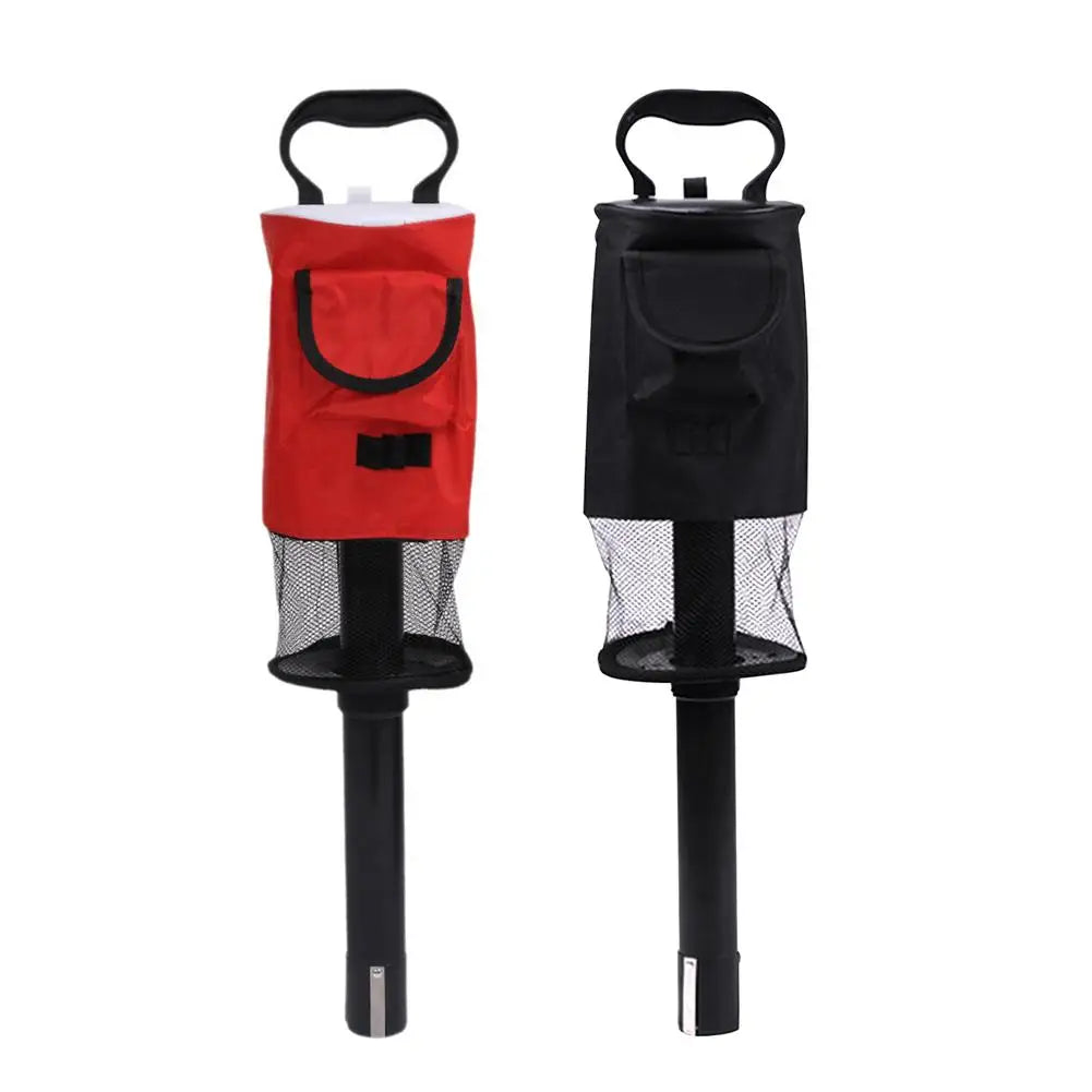 Golf Ball Retriever Bag Portable Golf Ball Shag Bag Ball Picker Easy to Pick up the Ball Hold up to 60 Balls Golf Accessories