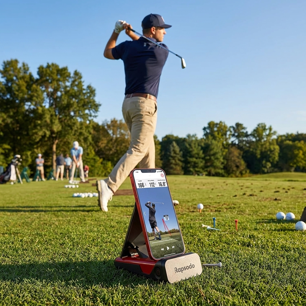 Mobile Launch Monitor for Golf GPS Iphone Ipad