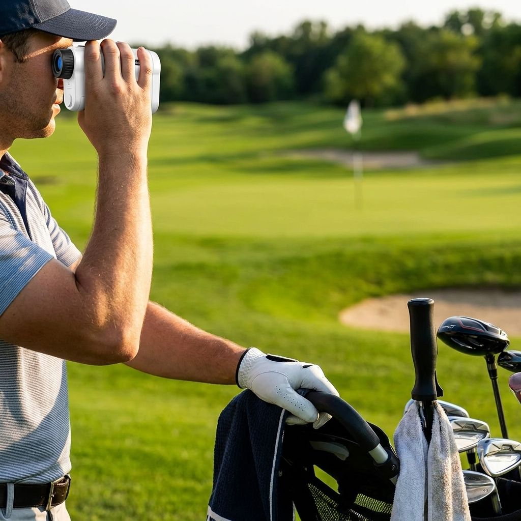 600M Golf Laser Rangefinder Slope USB-C