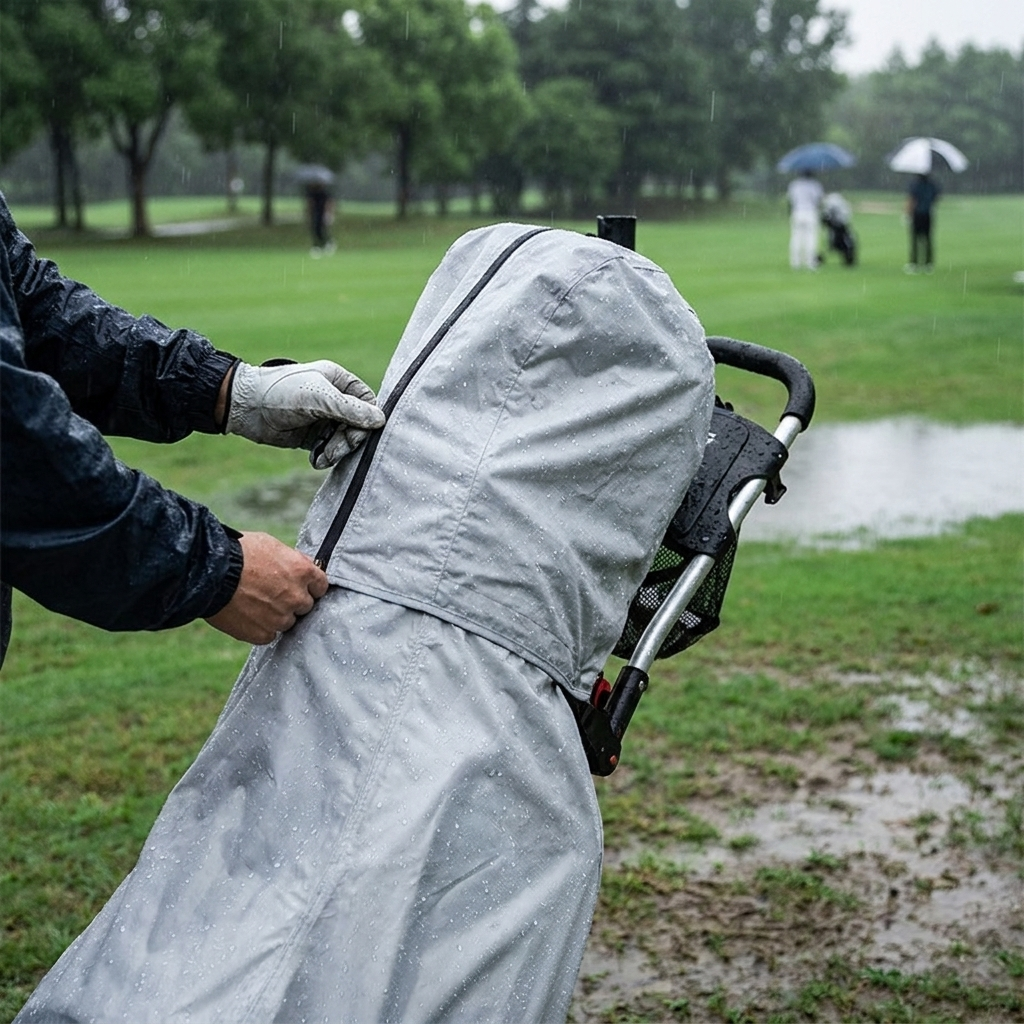 Golf Bag Rain Cover Dust Sun Waterproof HKB003