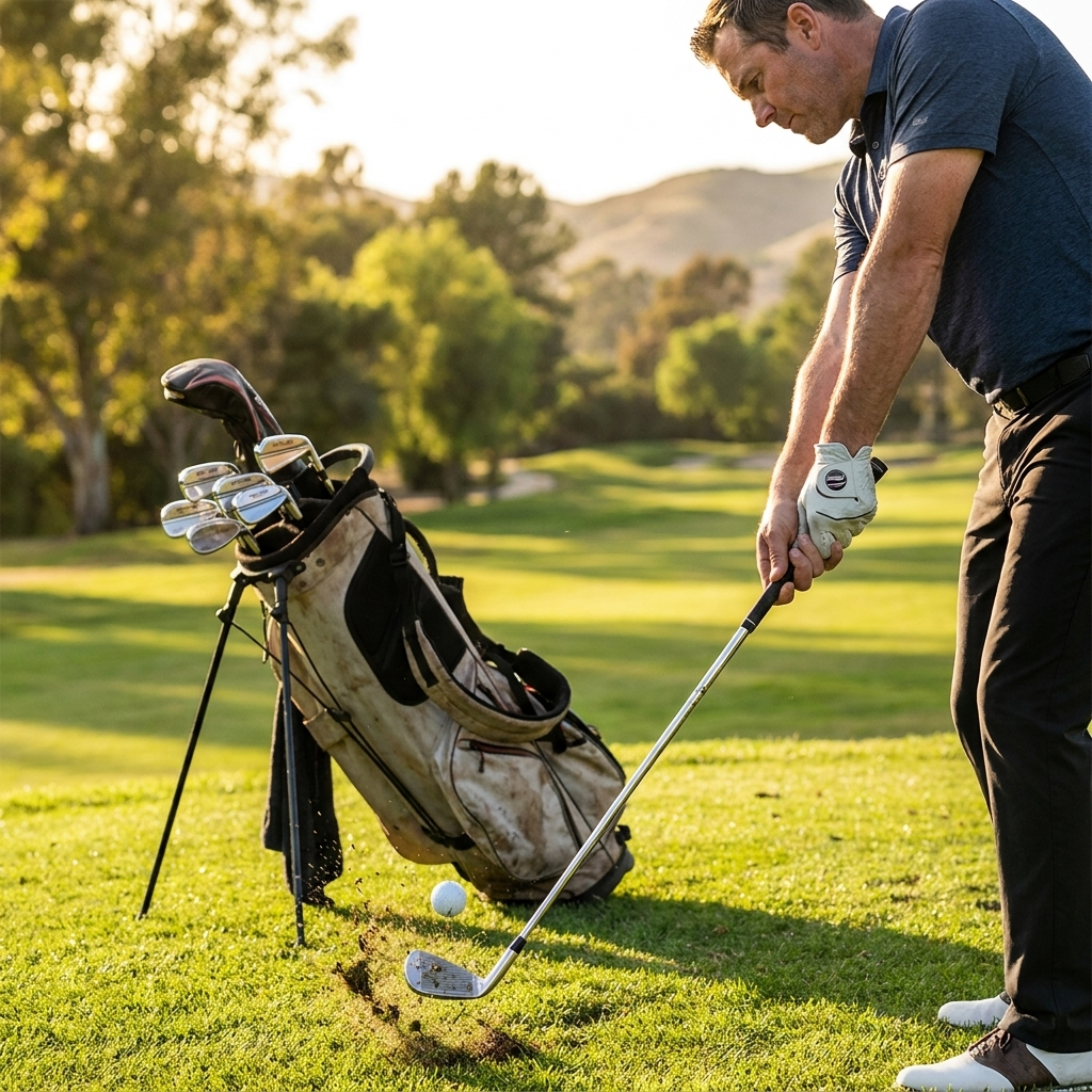 7-Piece Golf Iron Set Stiff Flex