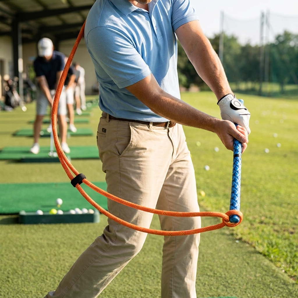 Golf Swing Training Aid Practice Rope