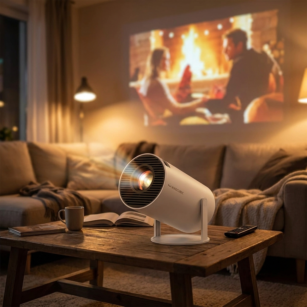 Projector HY300 PRO 8K Android 14 Home Cinema