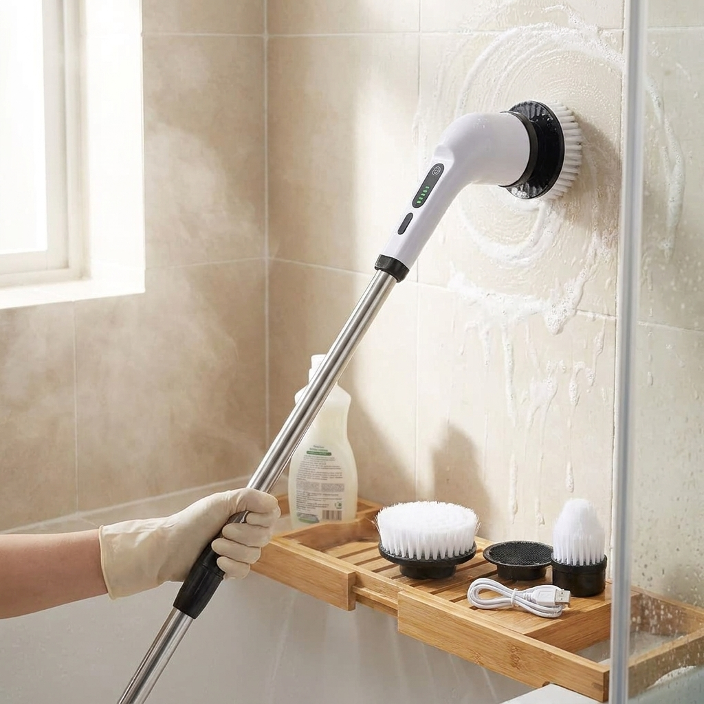 Cordless Spin Scrubber lifestyle