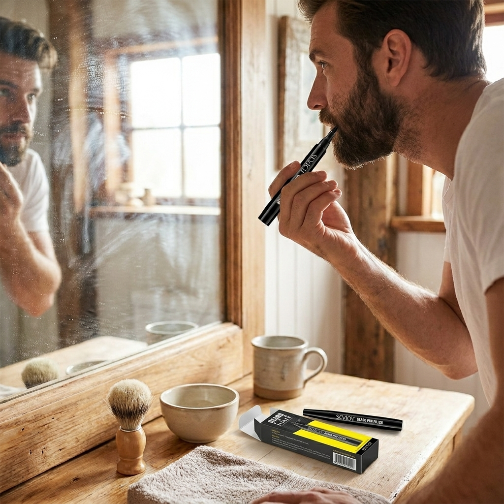 Beard Pen Filler lifestyle