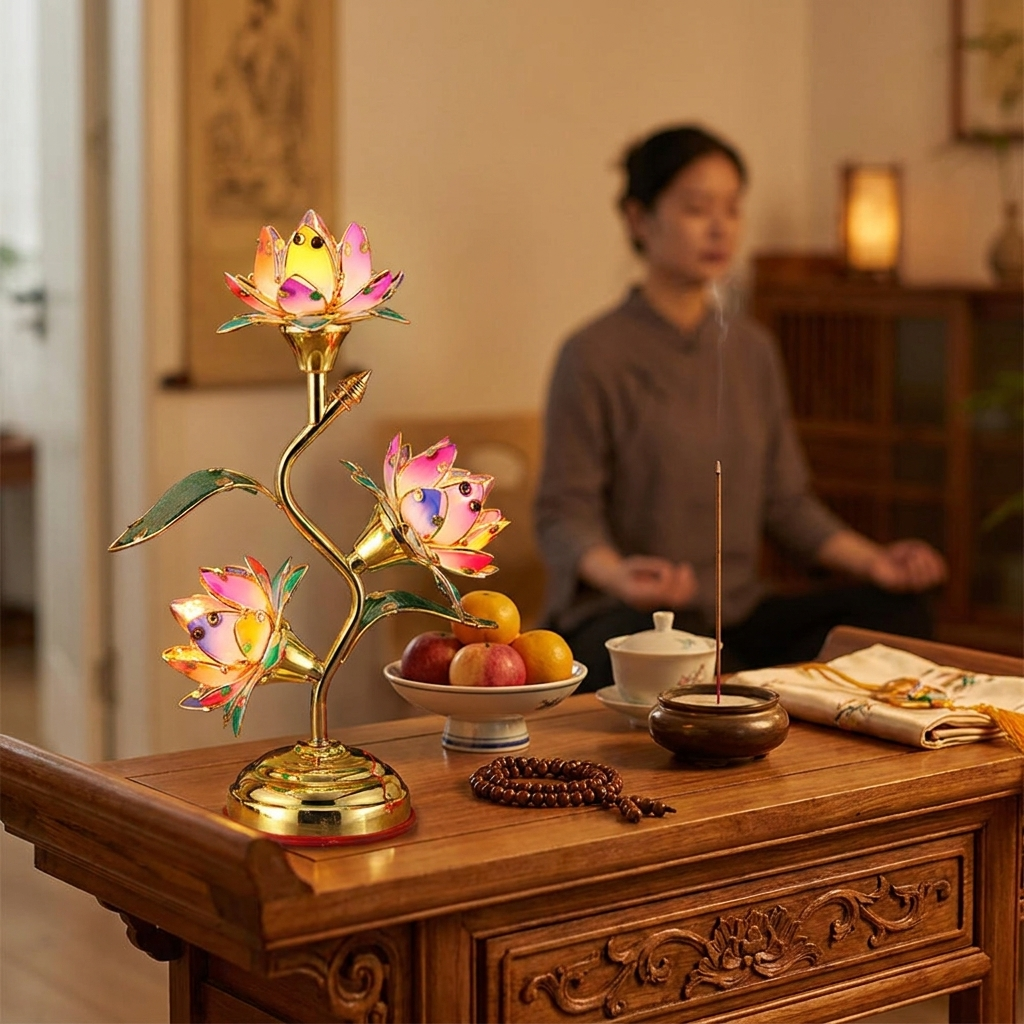 Lotus Lamp lifestyle