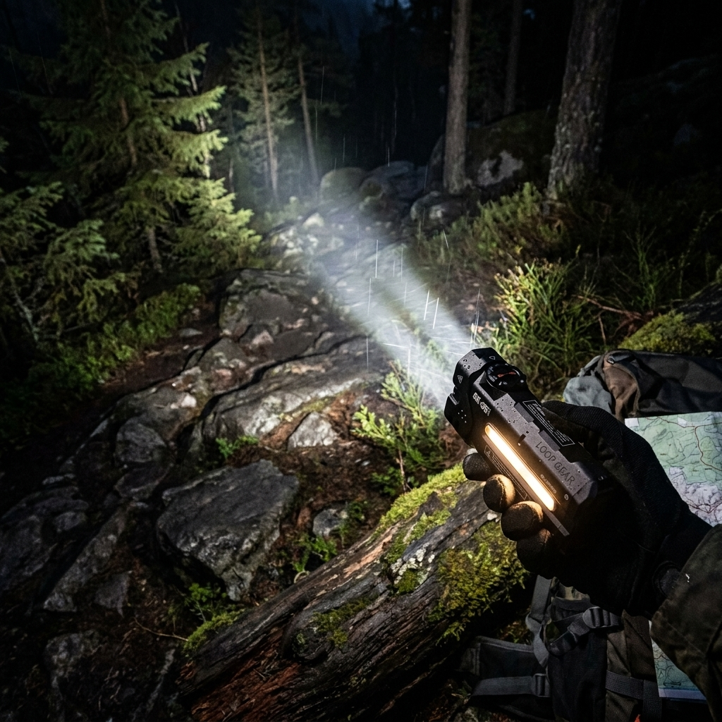 LED Flashlight lifestyle