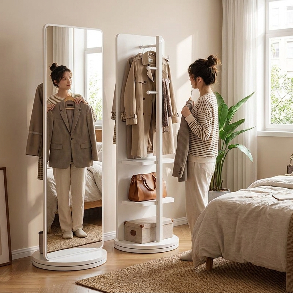 Coat Rack Mirror lifestyle